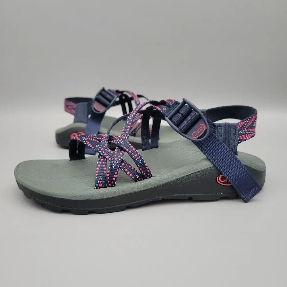 Chaco Womens Sandal Z Cloud X2 Size 7 Action Blue Multicolor Hiking Adjustable